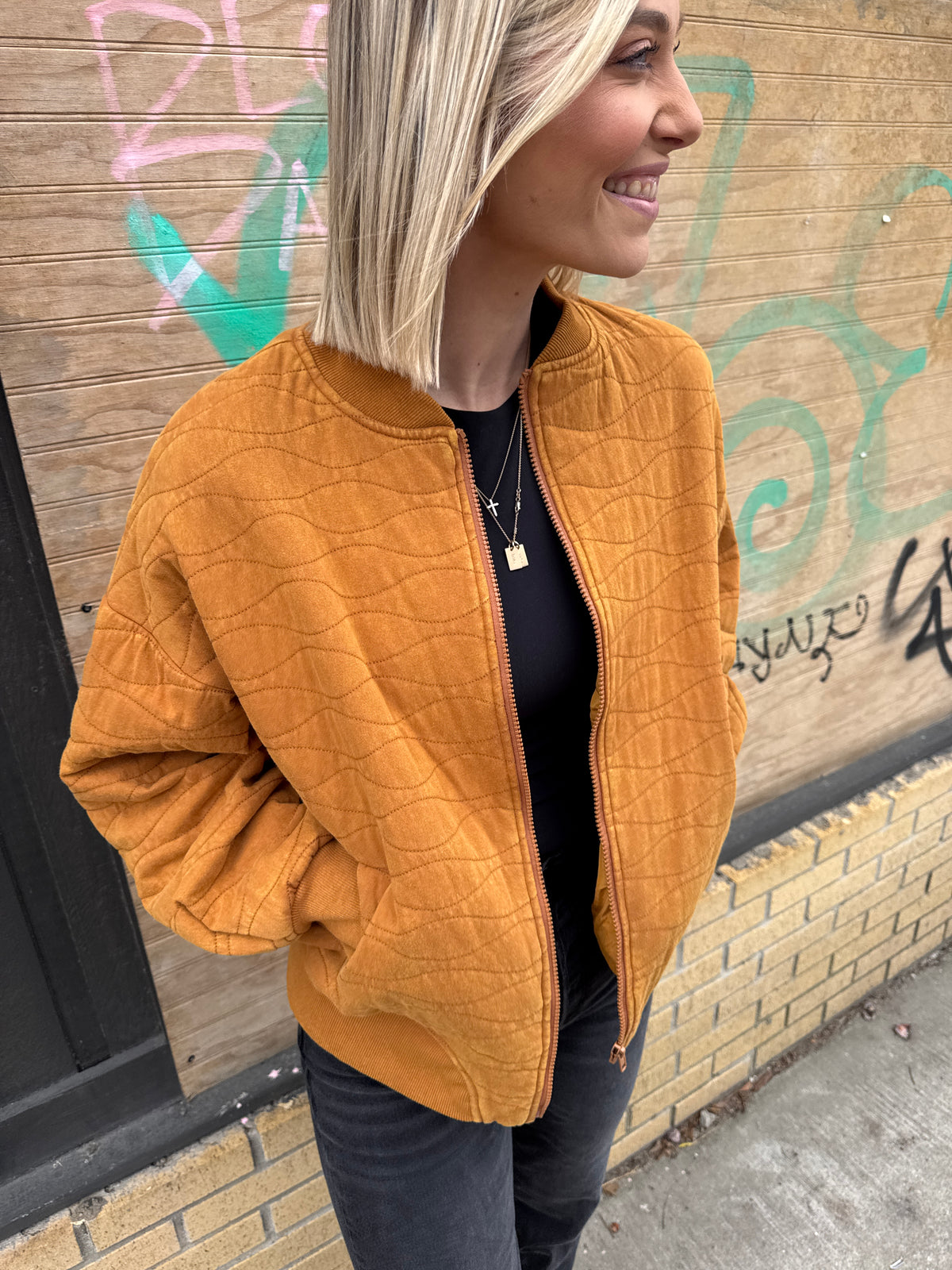 the bomber jacket