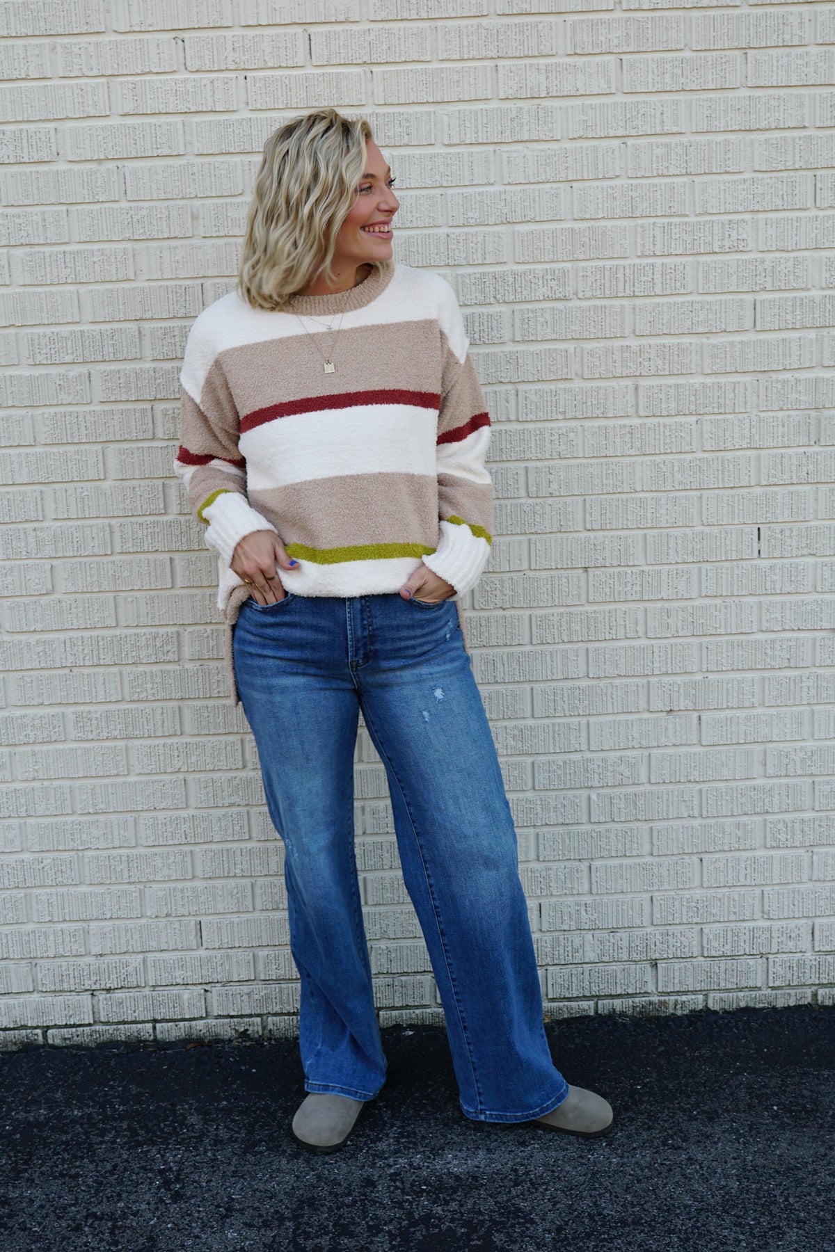 loving on you sweater