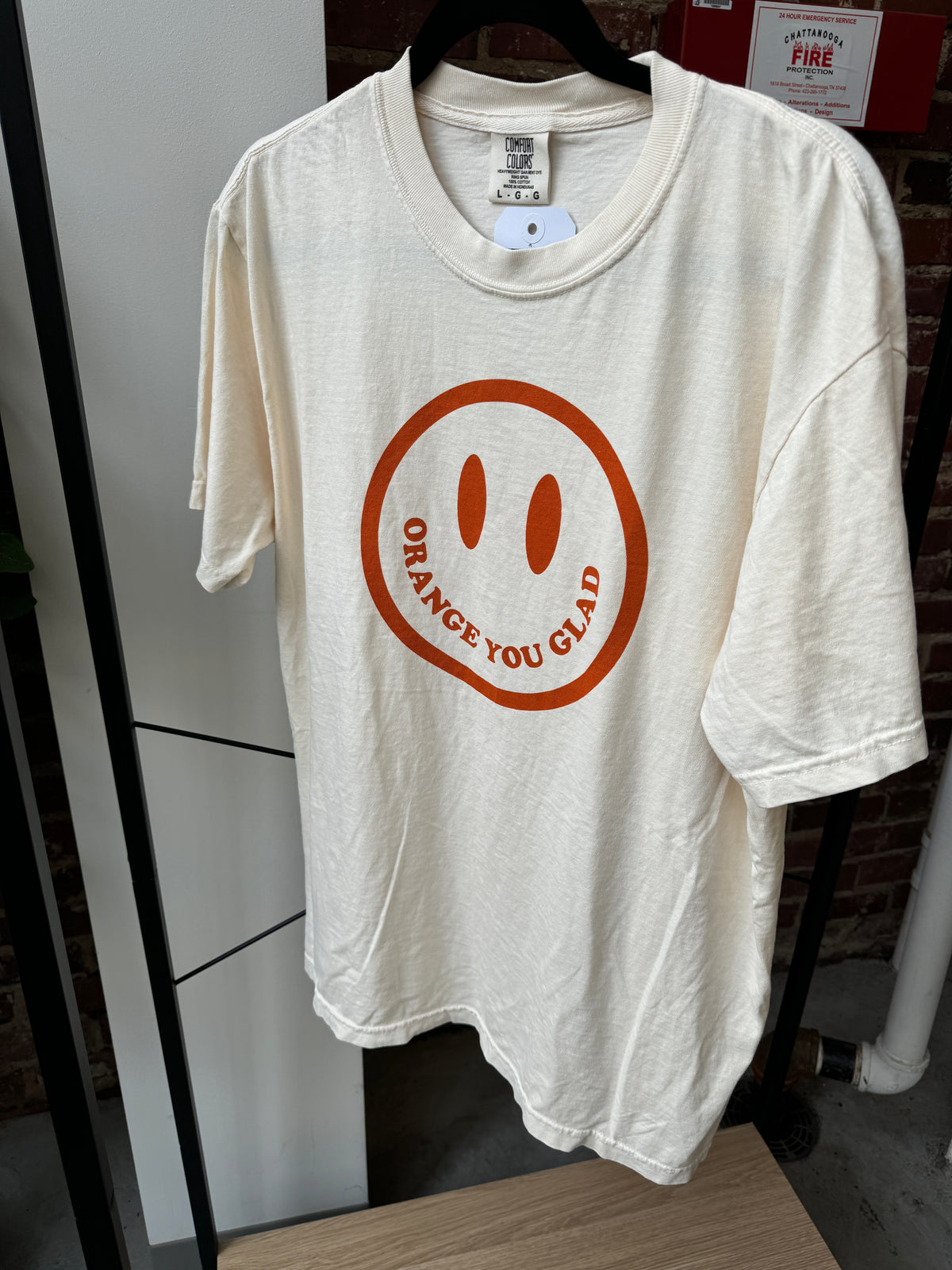oyg cream t-shirt
