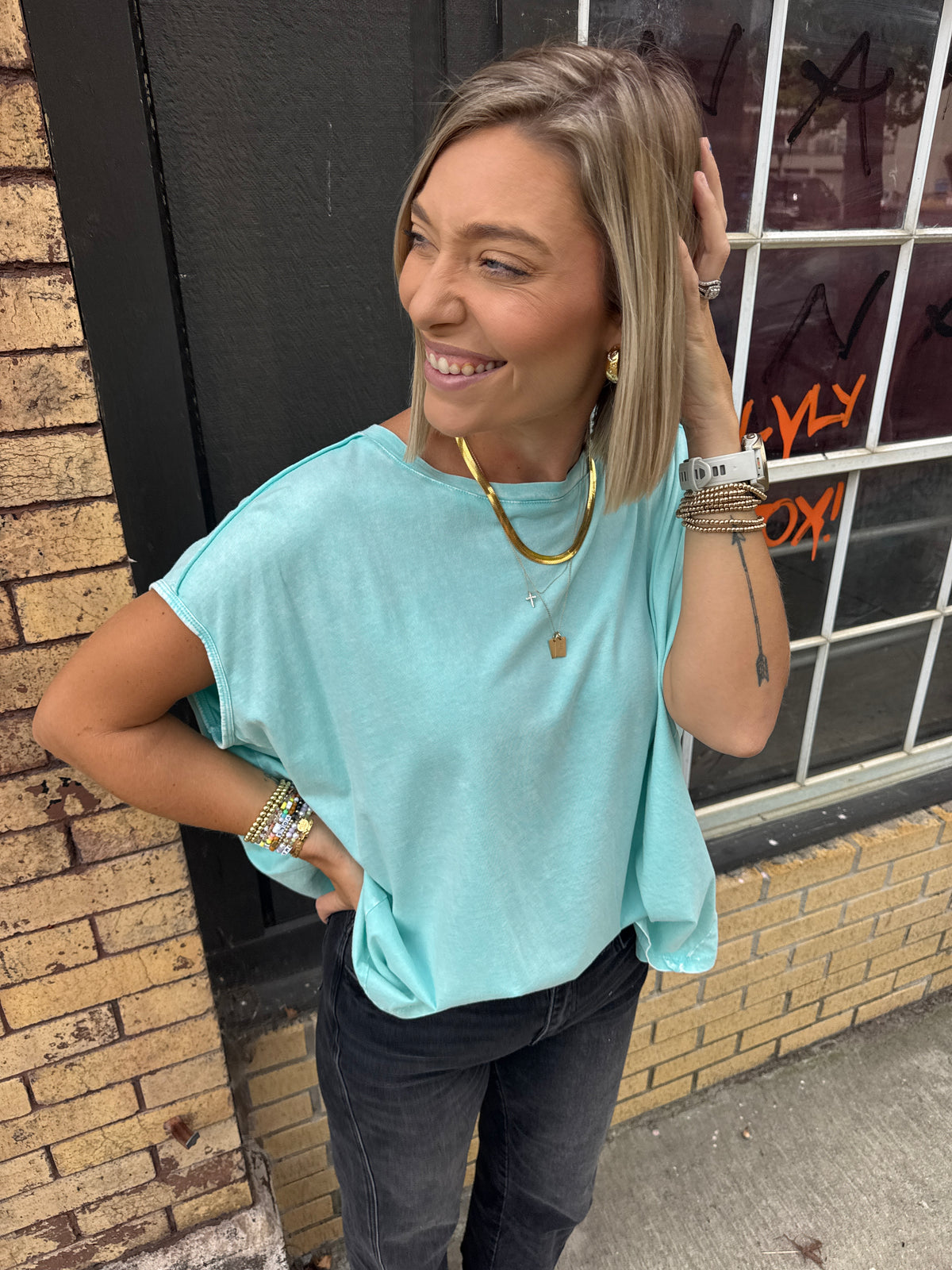 cap the sleeve top