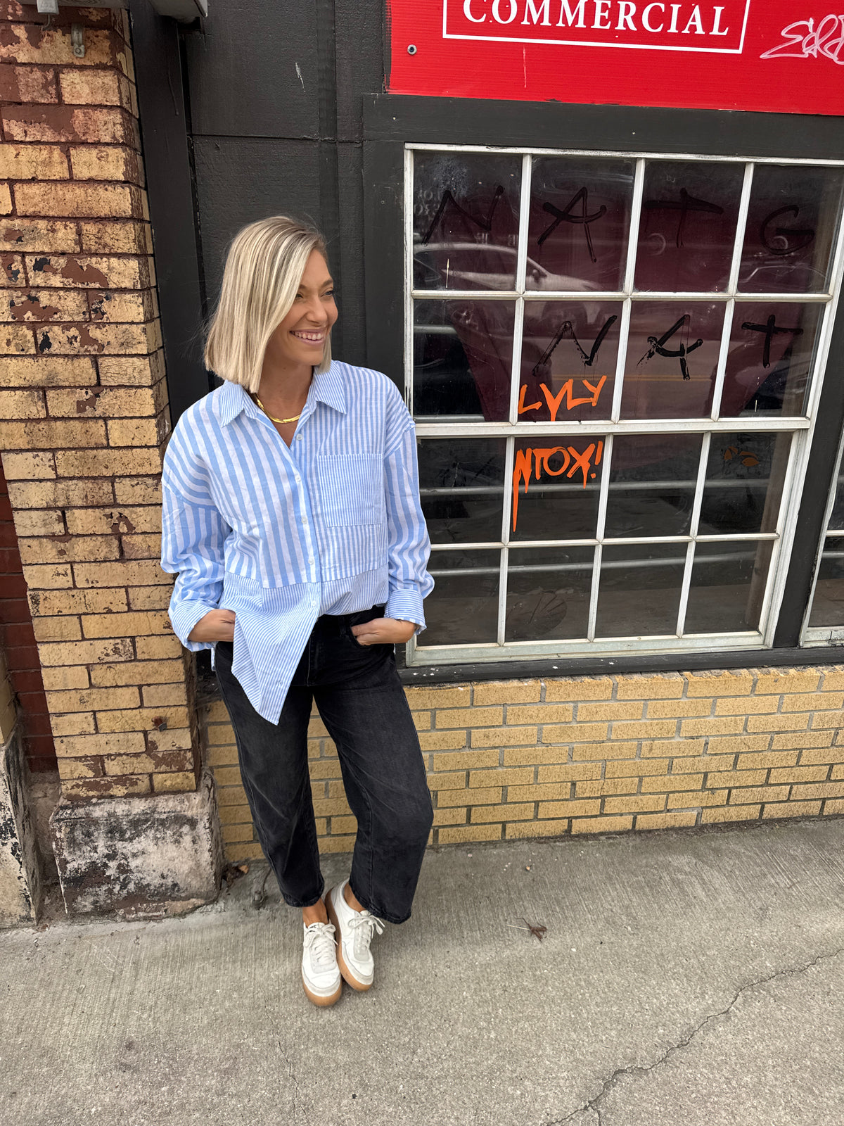 andy button down
