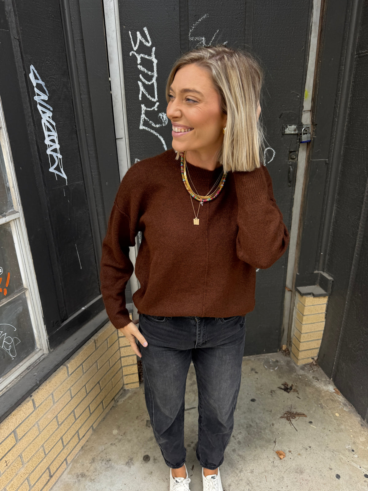 betty crewneck sweater