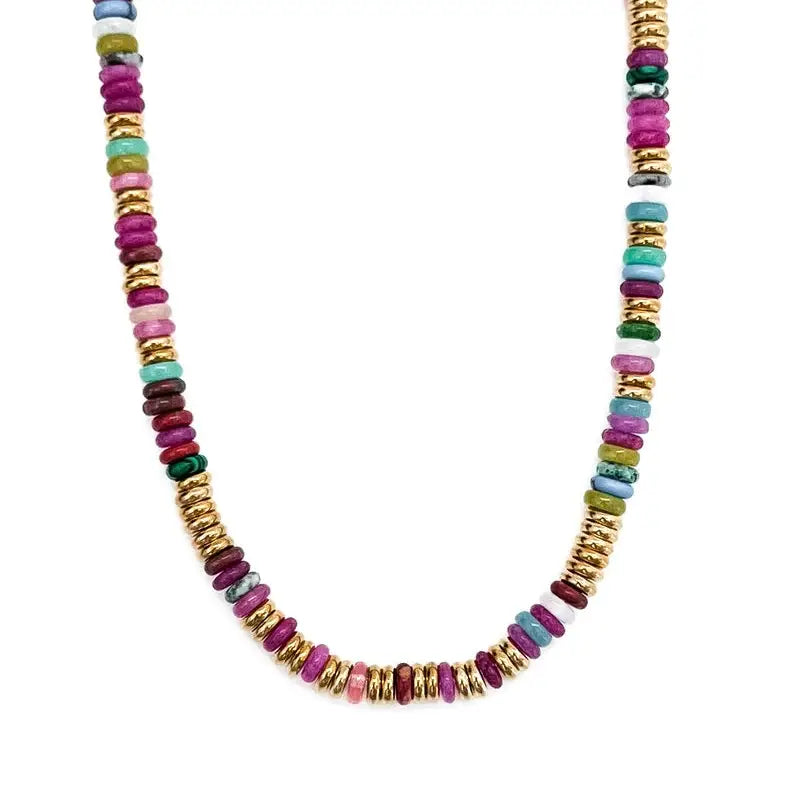 kenny beaded necklace in multi