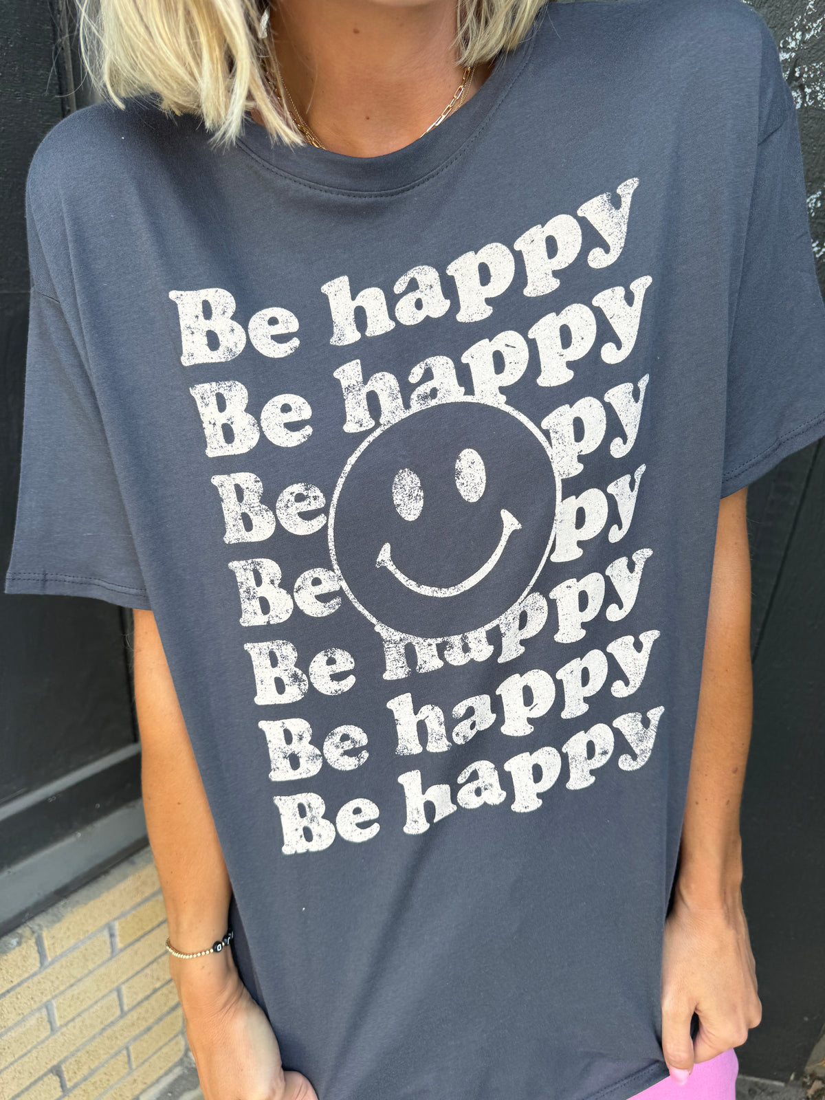 be happy tee