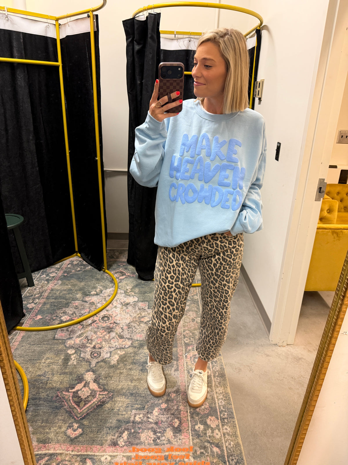 make heaven crowded sweatshirt