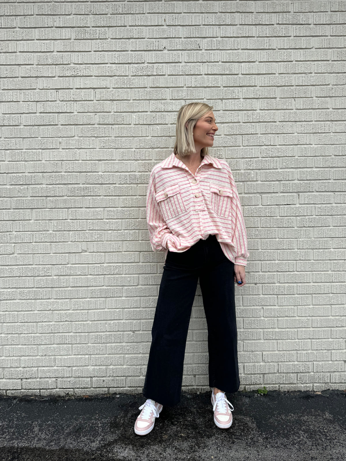 pretty in pink top