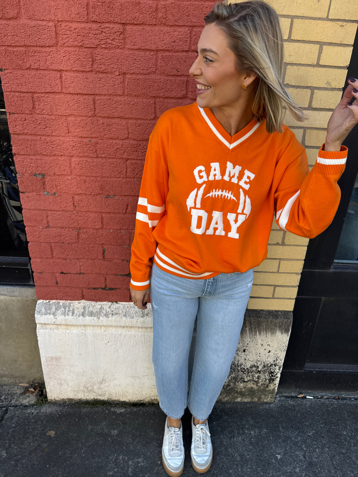 football time sweater