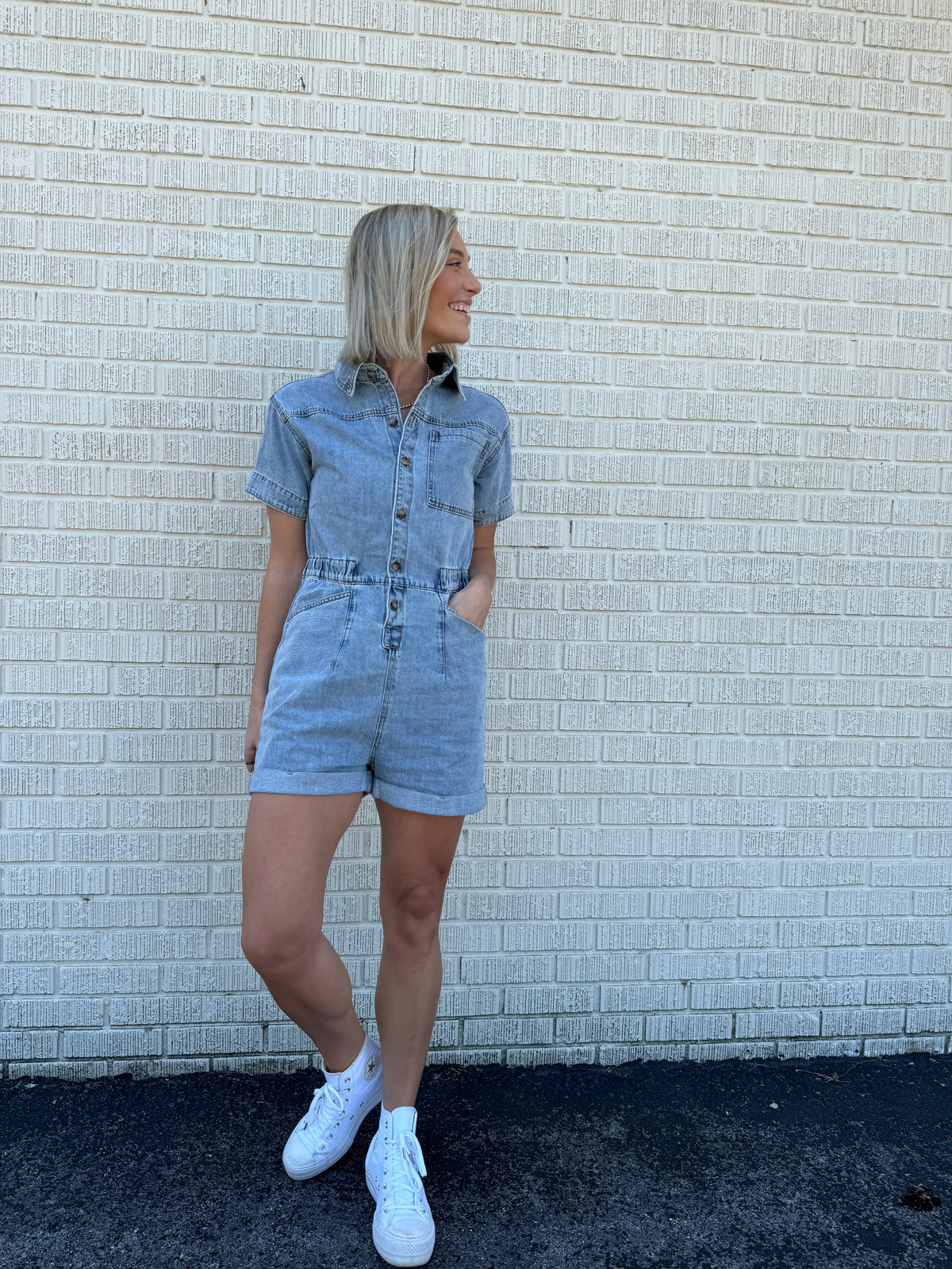 on the town romper