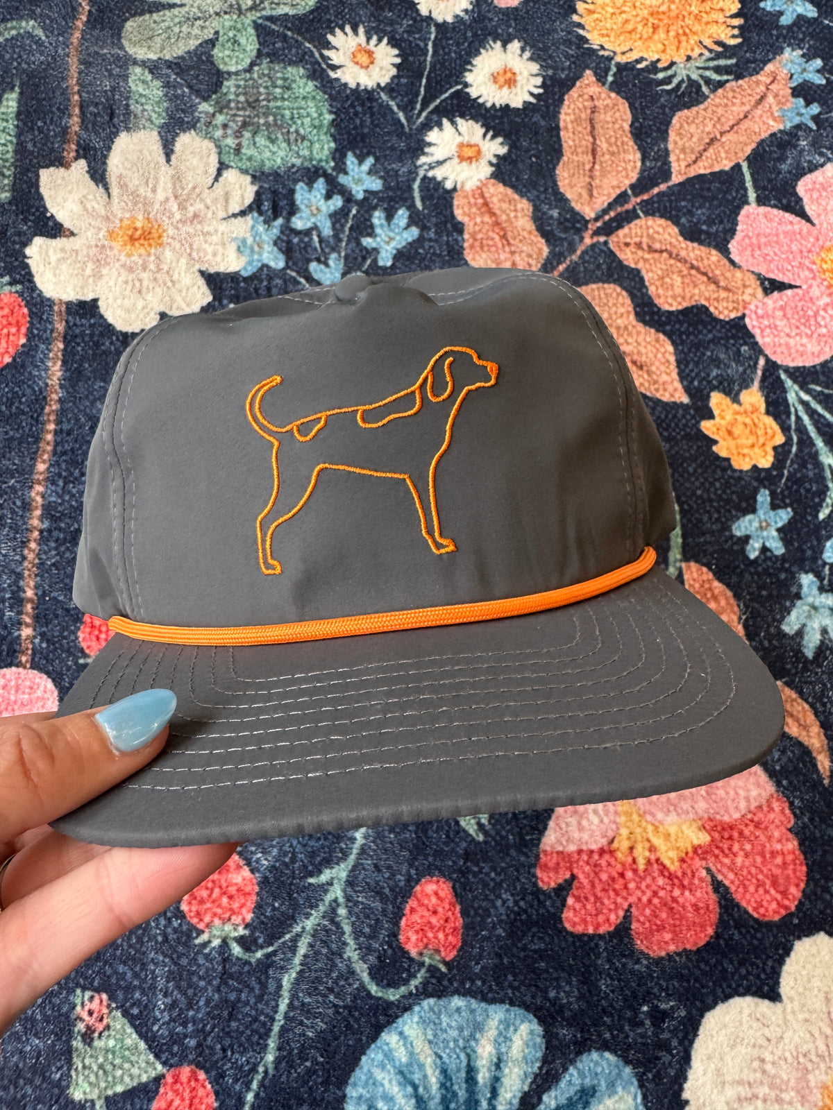 smokey unstructured hat