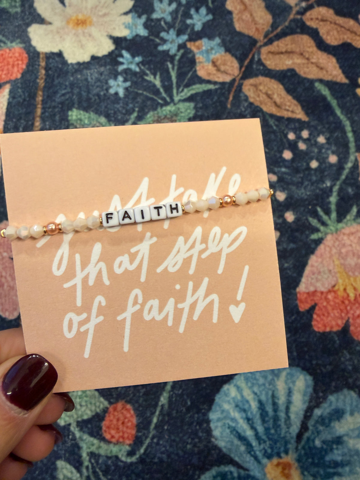 faith bracelet