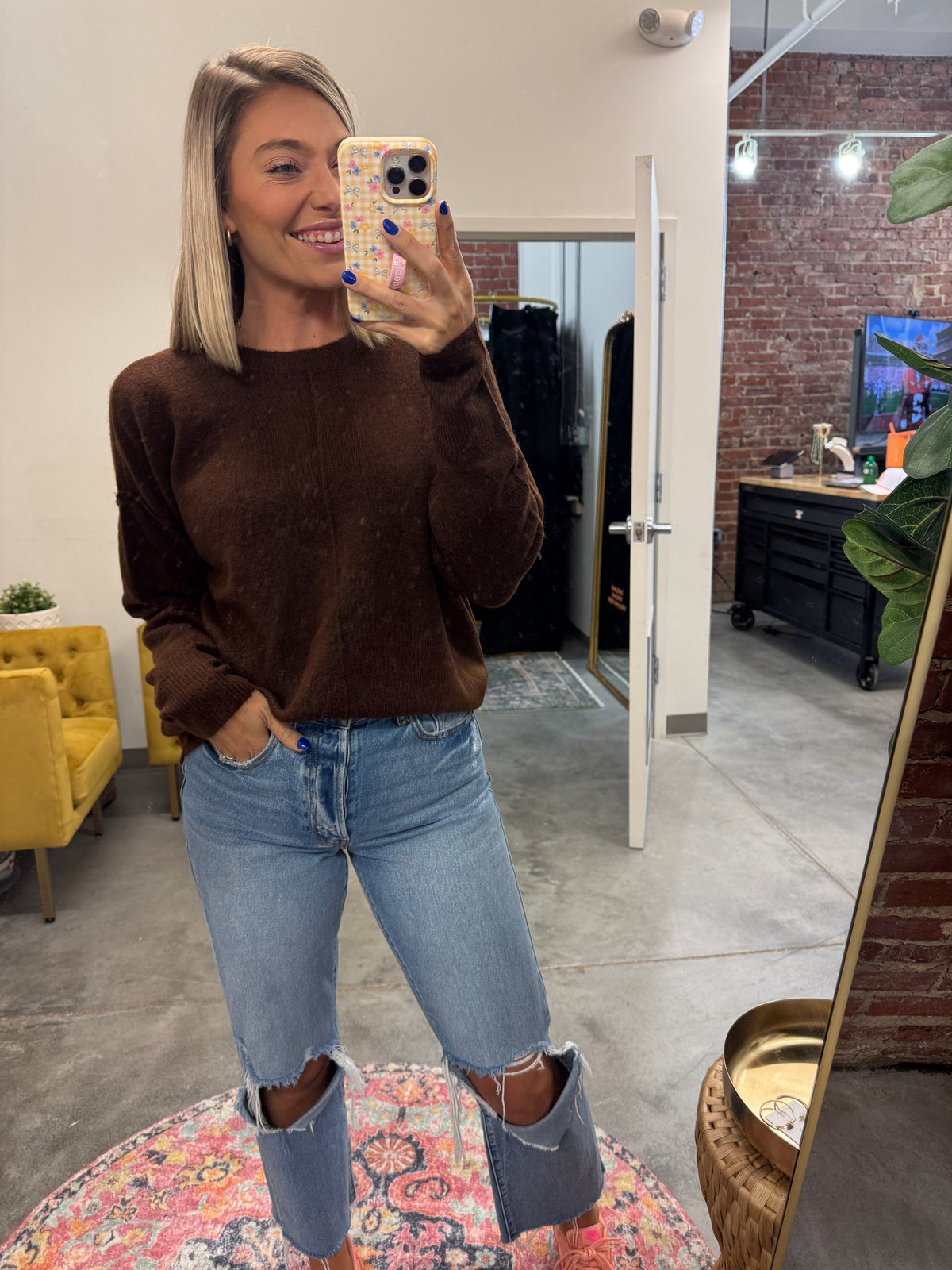 betty crewneck sweater