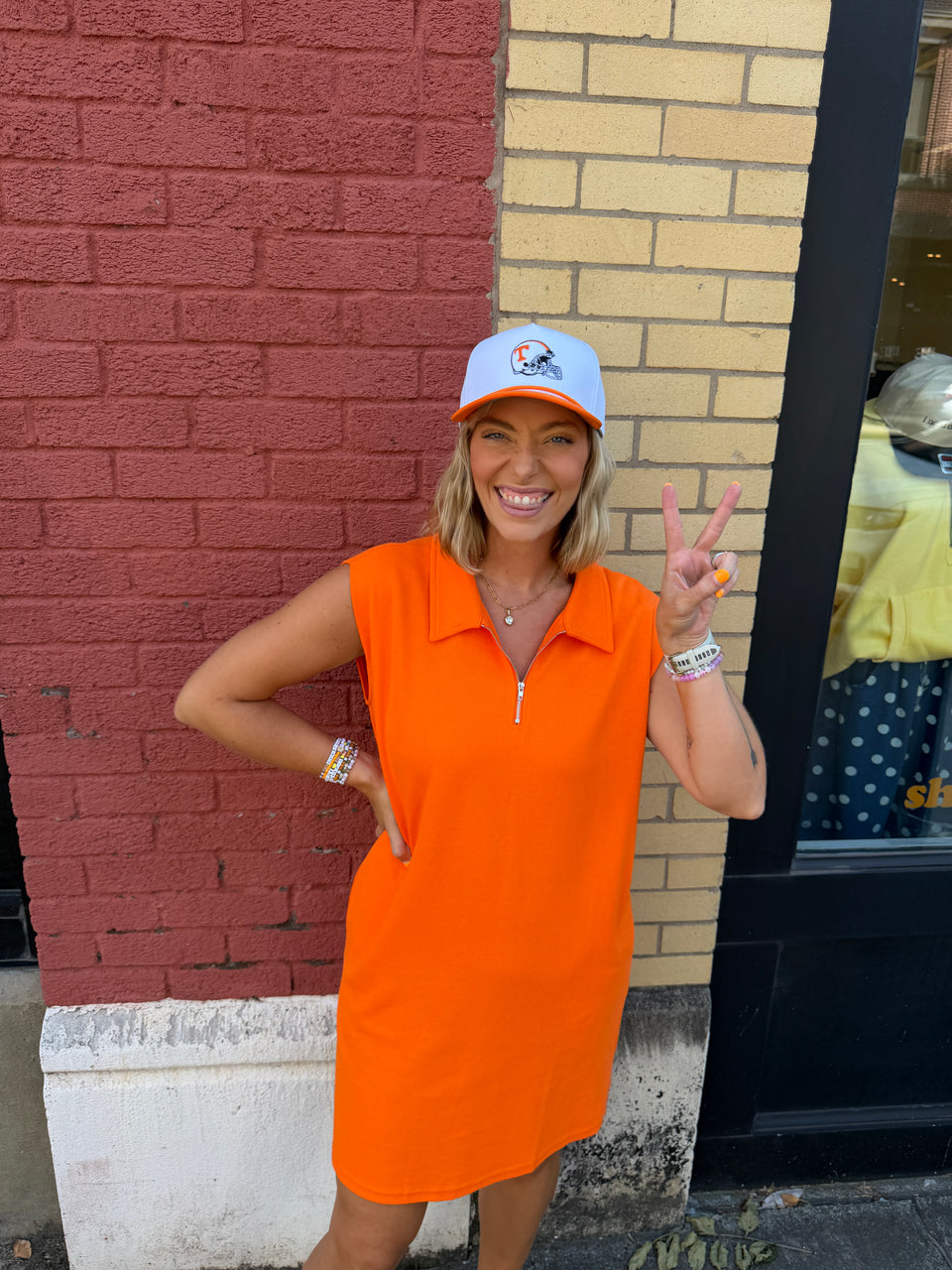 Rally Gameday Dress from Shop Orange You Glad