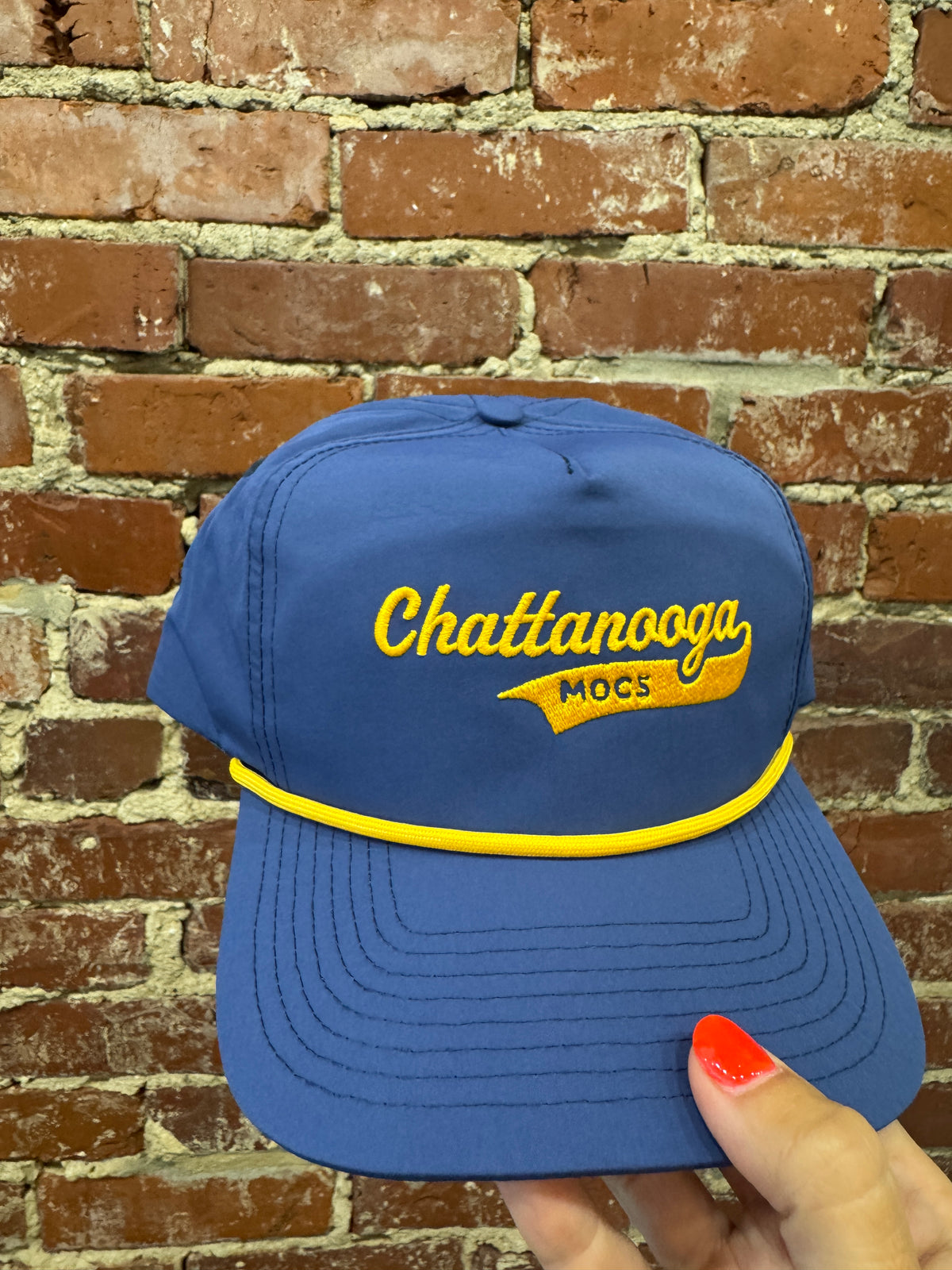 navy chattanooga hat