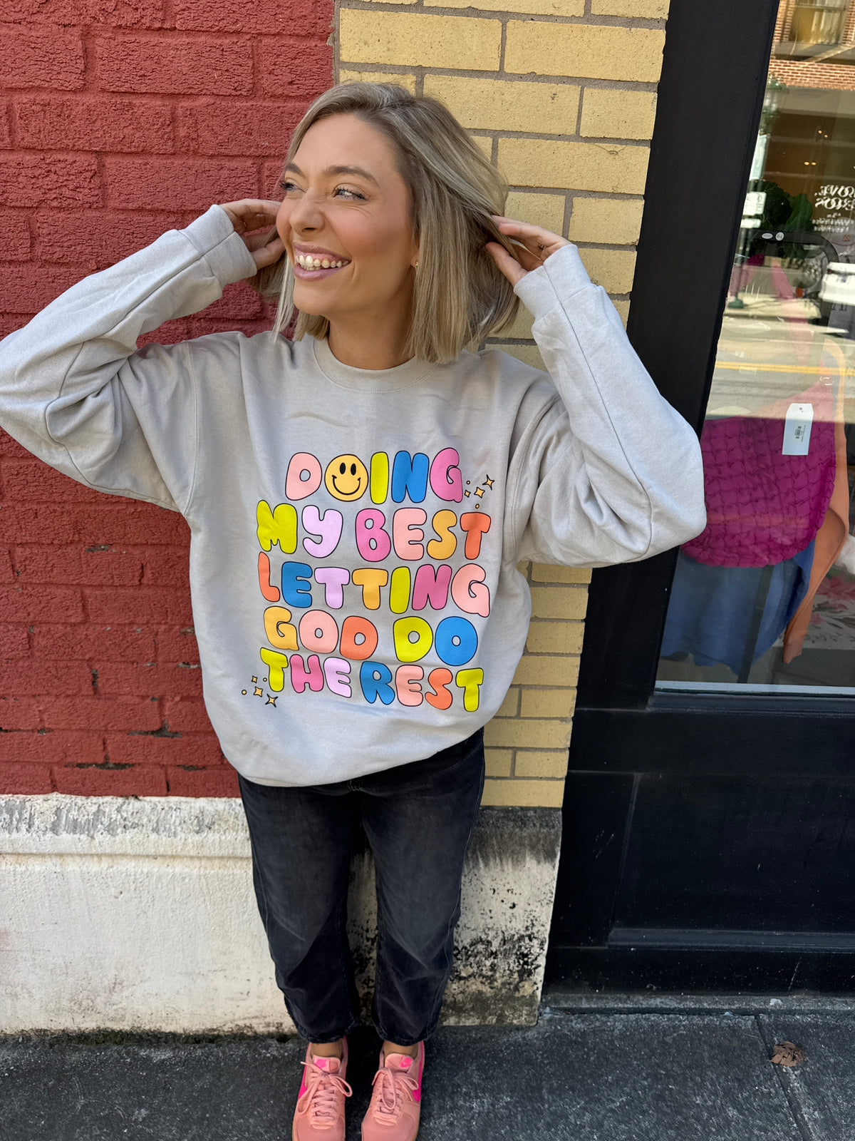 doing my best sweatshirt
