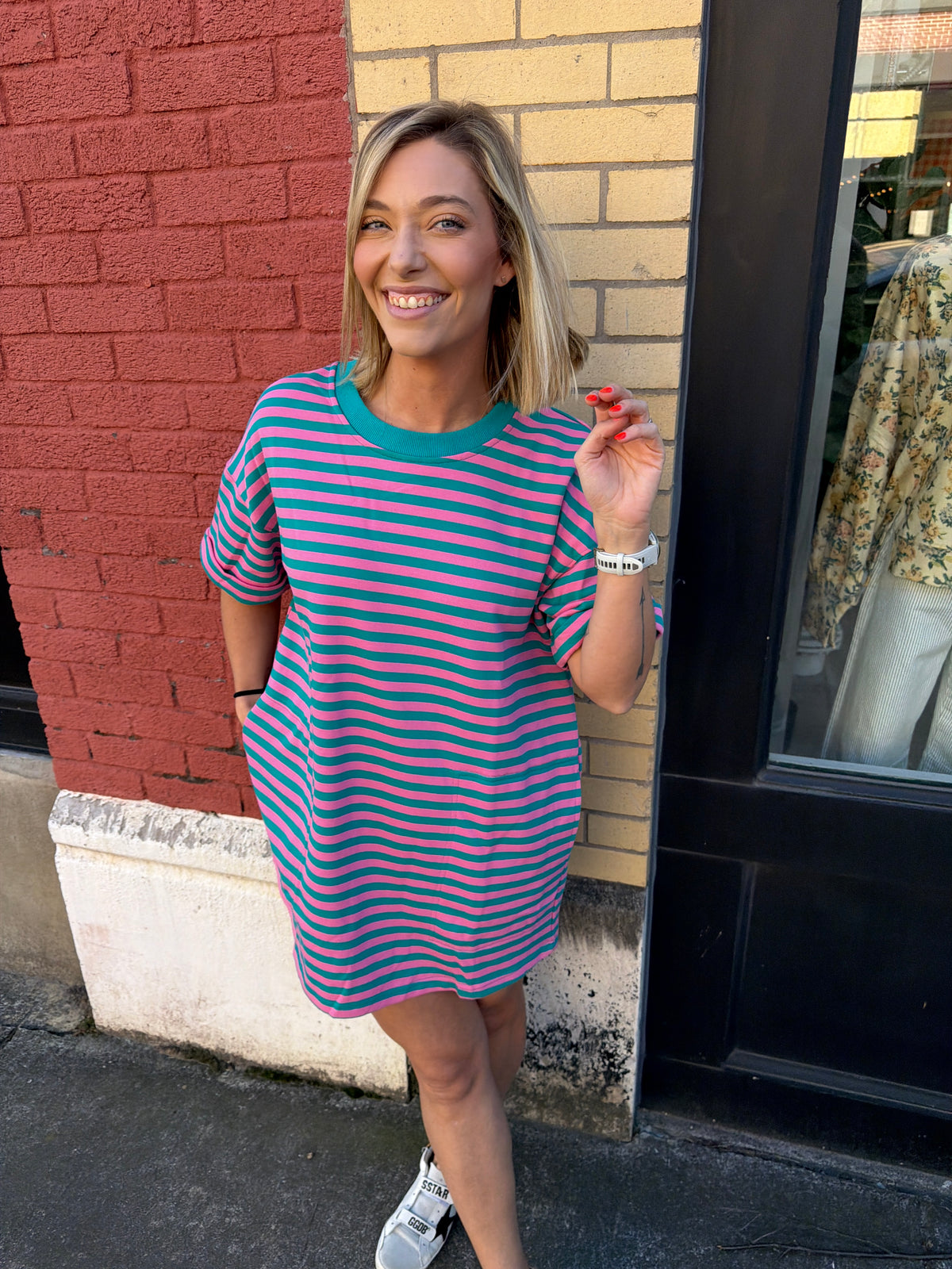 patrick t-shirt dress