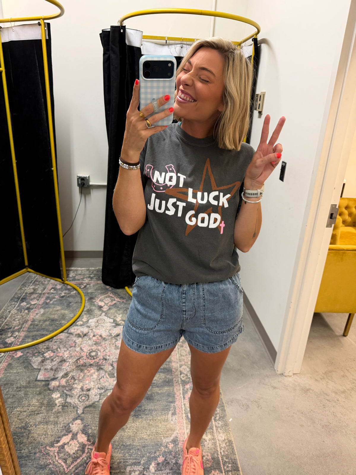 not luck t-shirt