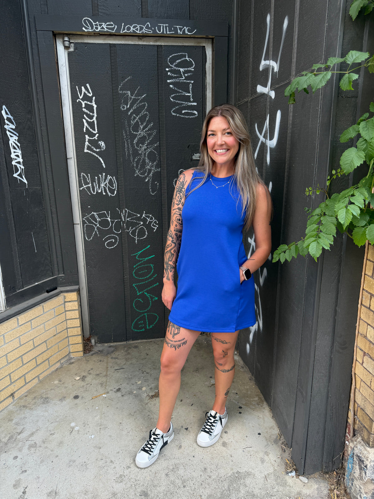 tank dress in royal blue Medium tank dress in royal blue Medium
