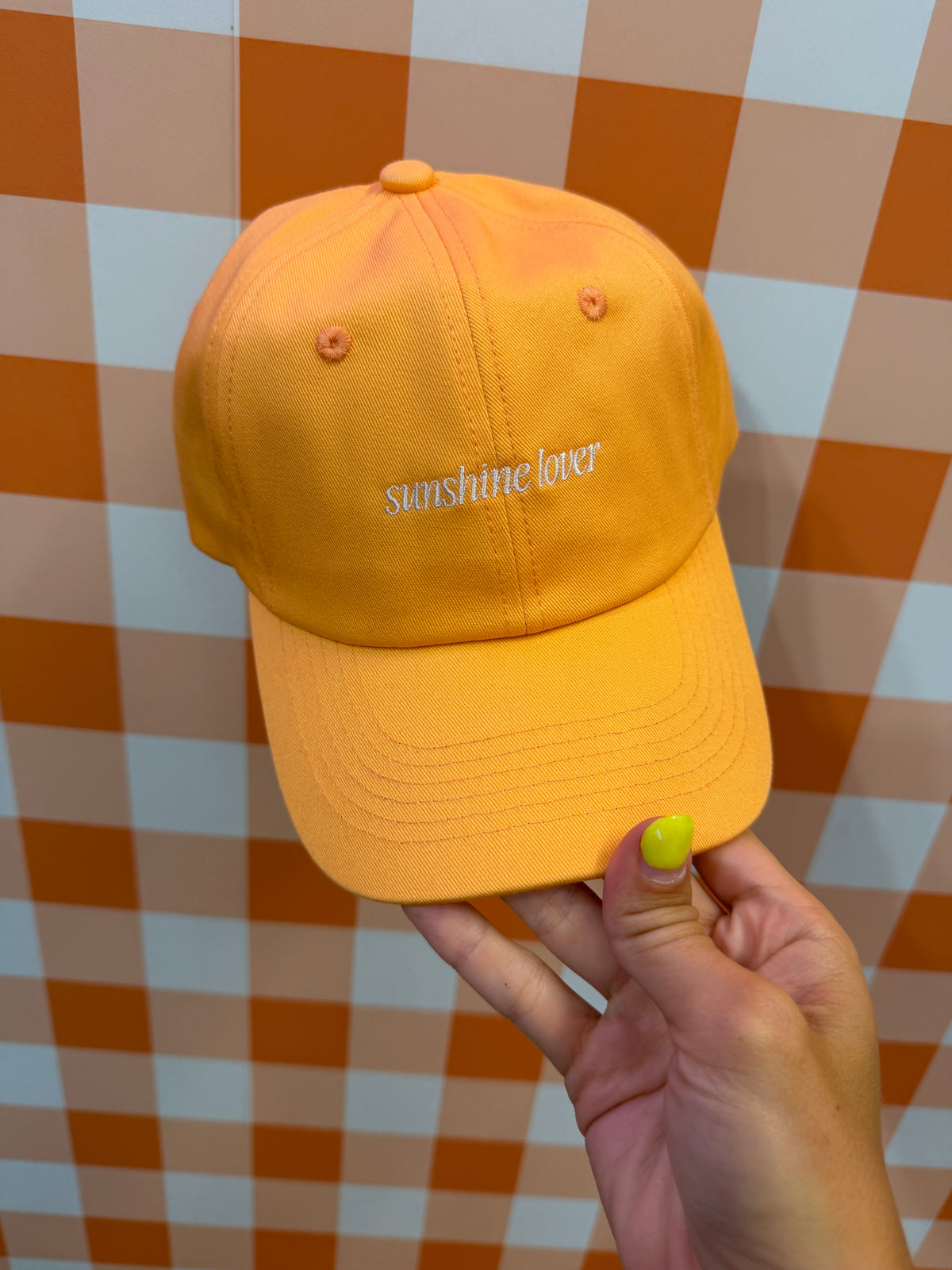 sunshine lover dad hat
