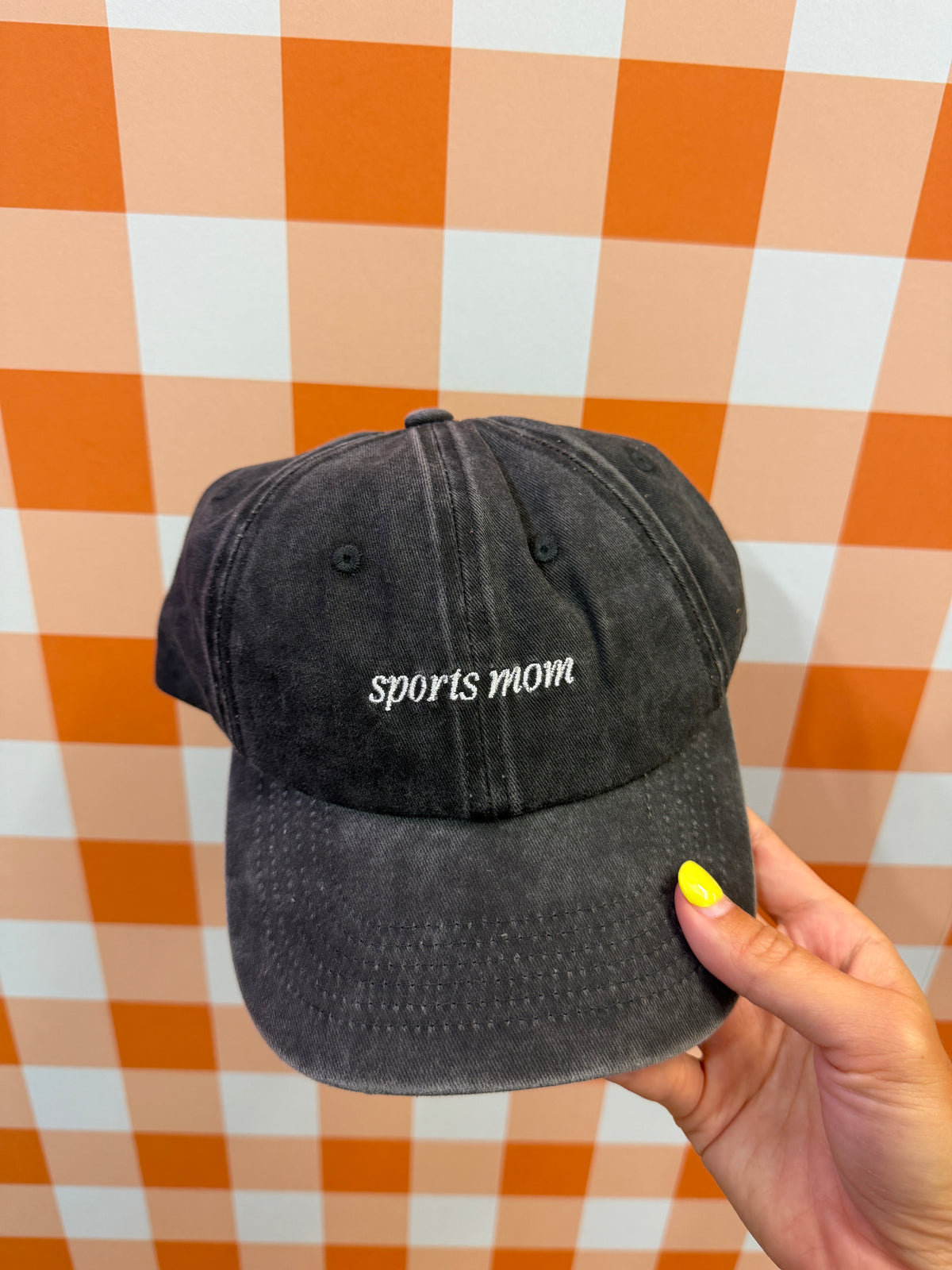 sports mom dad hat