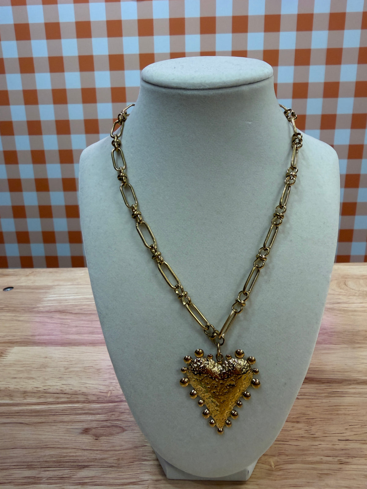 love bombed necklace