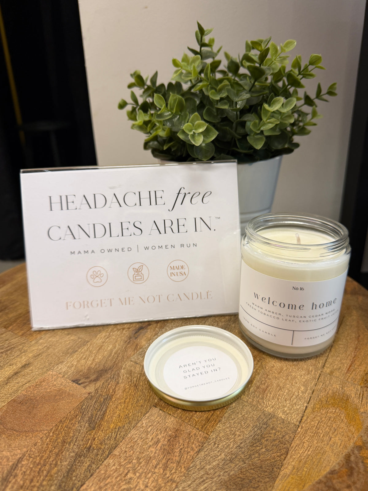 welcome home 9 oz candle