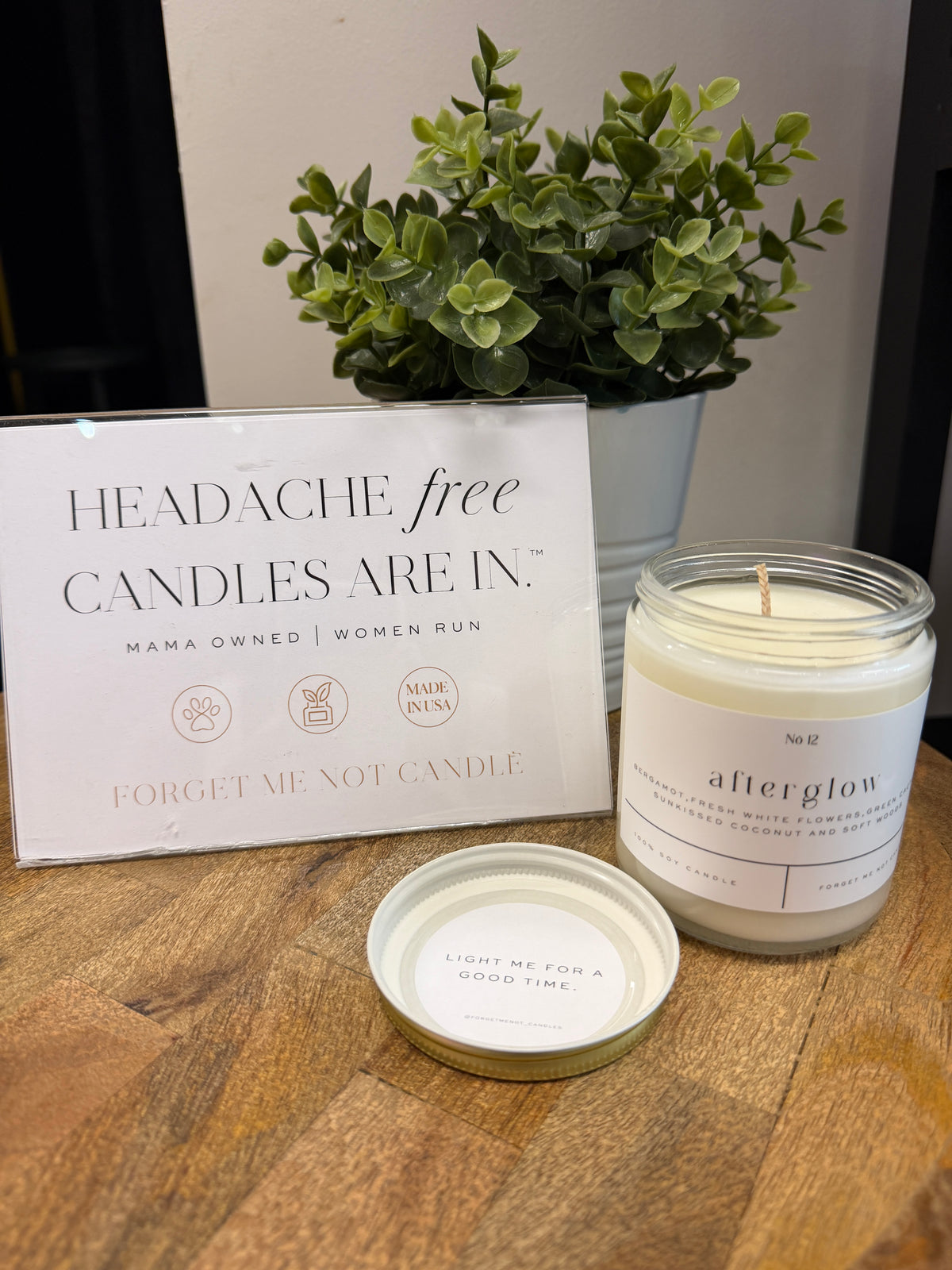 afterglow 9 oz candle