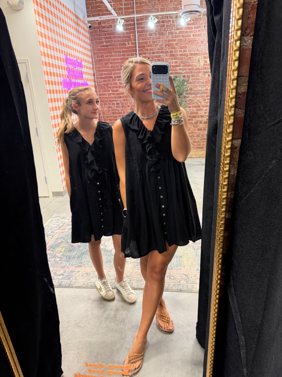 bluebelle dress in black